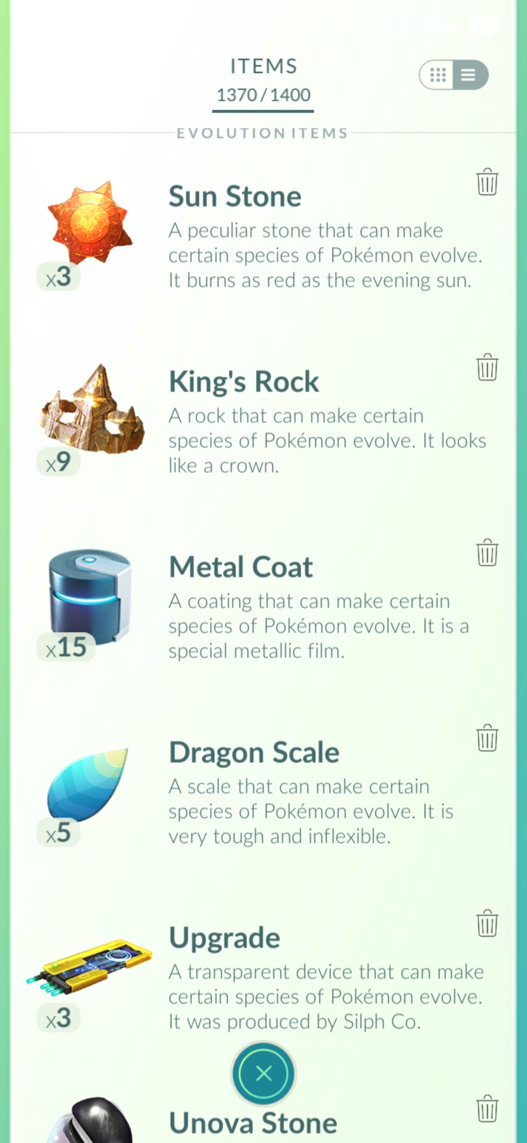 Pokemon GO Items for 1/6/26